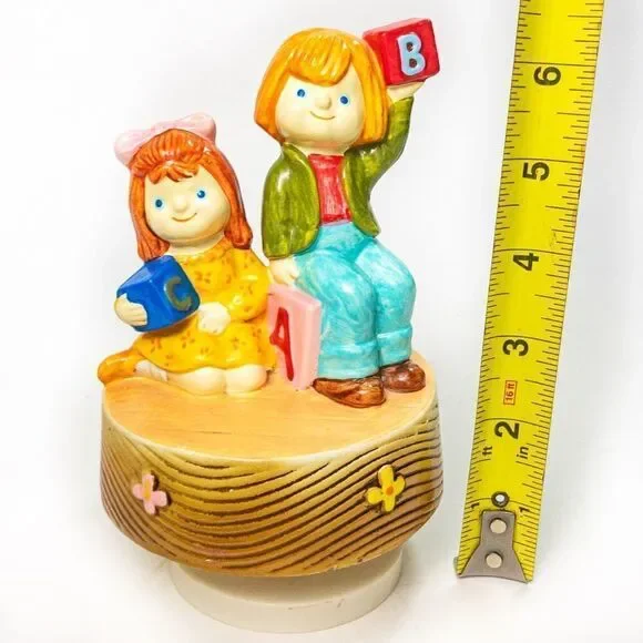 Gorham Happy Kids Vintage Music Box - Picture 6 of 8